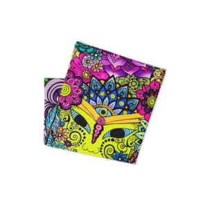 3 Chakra Flower Neck Gaiter
