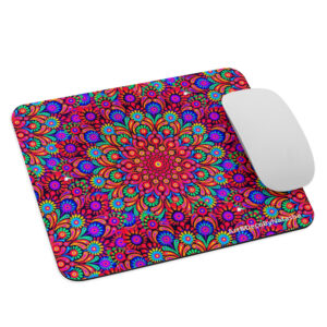 Protected: Red Flower Mouse pad